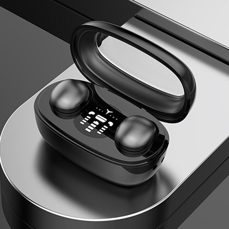 Wireless Mini Tws Earbuds with Noise Reduction and Long Battery Life - Black