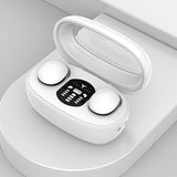 Wireless Mini Tws Earbuds with Noise Reduction and Long Battery Life - Black - Front View