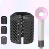Open Design Outer Filter Cover For Hd01 / Hd03 / Hd08 / Hd15 Hair Dryer - Rose Red - Side View