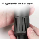 Open Design Outer Filter Cover For Hd01 / Hd03 / Hd08 / Hd15 Hair Dryer - Rose Red - Rear View