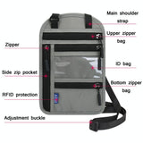 Rfid Passport & Certificate Protection Cover - Dark Gray