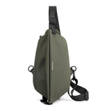 Men Casual Shoulder Bag Chest Pack For On The Go Convenience - Grey
