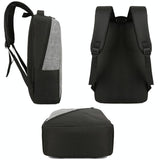 Versatile 3-in-1 Usb Business Bag - Compact and Functional - Navy Blue - Side View