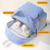 Foldable Sports Backpack For Mountaineering - Pink - Close-Up Angle