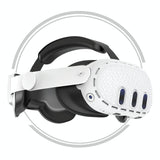 Silicone Vr Host Case for Meta Quest 3 - Fits All Sizes - Starlight - Side View