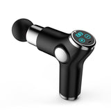 Compact Muscle Massage Gun For Relaxation - Red - Low Angle