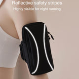 Waterproof Running Arm Bag For Mobile Phones Pouch For Outdoor Activities - Pink - Extra Image