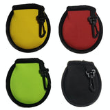 Hooked Neoprene Golf Ball Cover - Durable Protection - Green - Side View