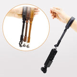 Handheld Camera Gimbal Wrist Strap for Dji Pocket / Om Series - Black - Front View
