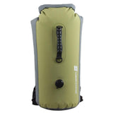 Waterproof Outdoor Rafting Backpack Inflatable Swimming Tote Bag For River Tracing And More - Bean Green