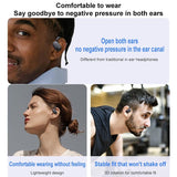 Wireless Stereo Earphones with Charging Case - Outdoor Sound - Purple - Low Angle