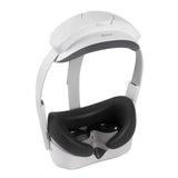 Comfortable Silicone Vr Eye Mask for Pico Neo 4 - Red - Rear View