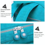 Versatile Teen Backpack for School & Travel - 27x13x37cm - Gray - Extra Image