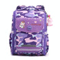 Double School Backpack for Girls - Beautiful Purple
