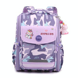 Double School Backpack for Girls - Beautiful Purple - Extra Image