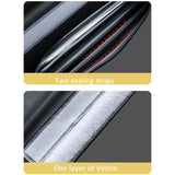 Waterproof Waist Bag For Mobile Phone And Sports - Black
