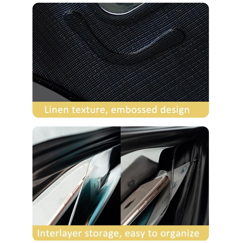 Waterproof Waist Bag For Mobile Phone And Sports - Black