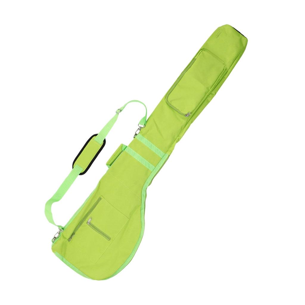 Portable Nylon Golf Bag - Lightweight and Durable - Blue