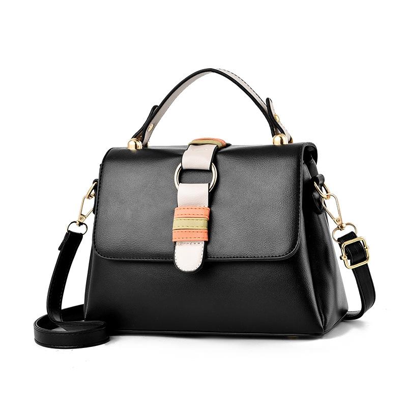 Versatile Small Square Handbag For Women - Orange