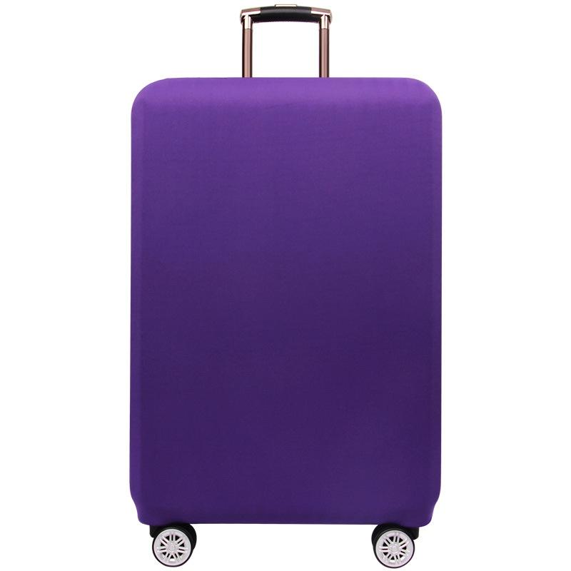 Stretch Luggage Dust-proof Cover - Durable & Protective - Size s - Violet