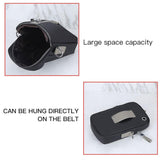 Large Capacity Men Shoulder Bag Grey - Close-Up Angle