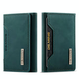 3 Fold Card Bag For Dg.Ming M2 Series Compact & Stylish - Coffee - Side View