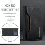 3 Fold Card Bag For Dg.Ming M2 Series Compact & Stylish - Coffee - Extra Image
