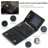 3 Fold Card Bag For Dg.Ming M2 Series Compact & Stylish - Coffee - Extra Image