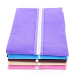 Blue Garment Suit Coat Dust Cover for Wardrobe Storage - Top-Down View