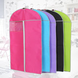 Blue Garment Suit Coat Dust Cover for Wardrobe Storage - Low Angle
