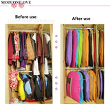Blue Garment Suit Coat Dust Cover for Wardrobe Storage - Extra Image