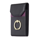 Organ Card Bag Sticker For Mobile Phones - Black