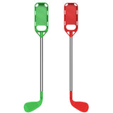 Game-ready Golf Grips by Iplay Hbs - Switch Up your Game - Mario Red + Luigi Green - Close-Up Angle