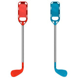 Game-ready Golf Grips by Iplay Hbs - Switch Up your Game - Mario Red + Luigi Green - Low Angle