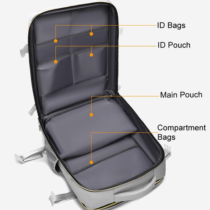 Large Capacity Travel Shoulder Bag For Students - Green