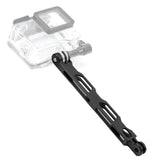 Aluminium Extension Arm for Action Cameras - 16.5cm - Black - 45-Degree Angle
