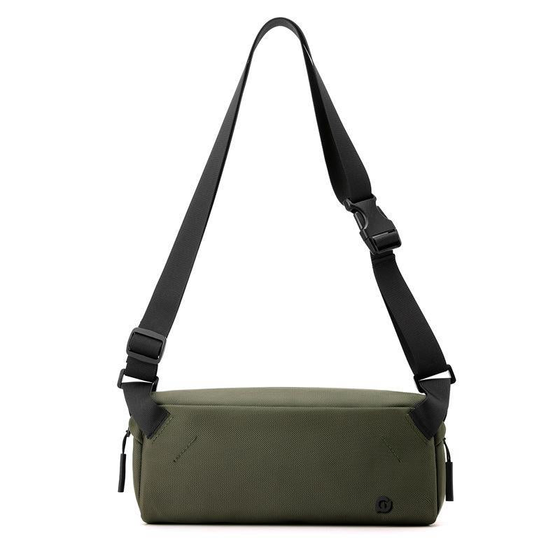 Men Cycling Chest Bag Casual Messenger Pack - Army Green