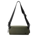 Men Cycling Chest Bag Casual Messenger Pack - Army Green