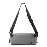 Men Cycling Chest Bag Casual Messenger Pack - Army Green - Front View