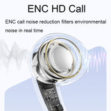 Wireless In-ear Earphones with Low Delayed Bluetooth - Clearbuds C1 - Beige - Top-Down View