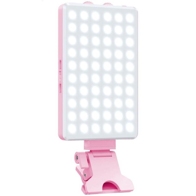 Portable Led Fill Light for Phone Laptop and Video Conferencing - Purple