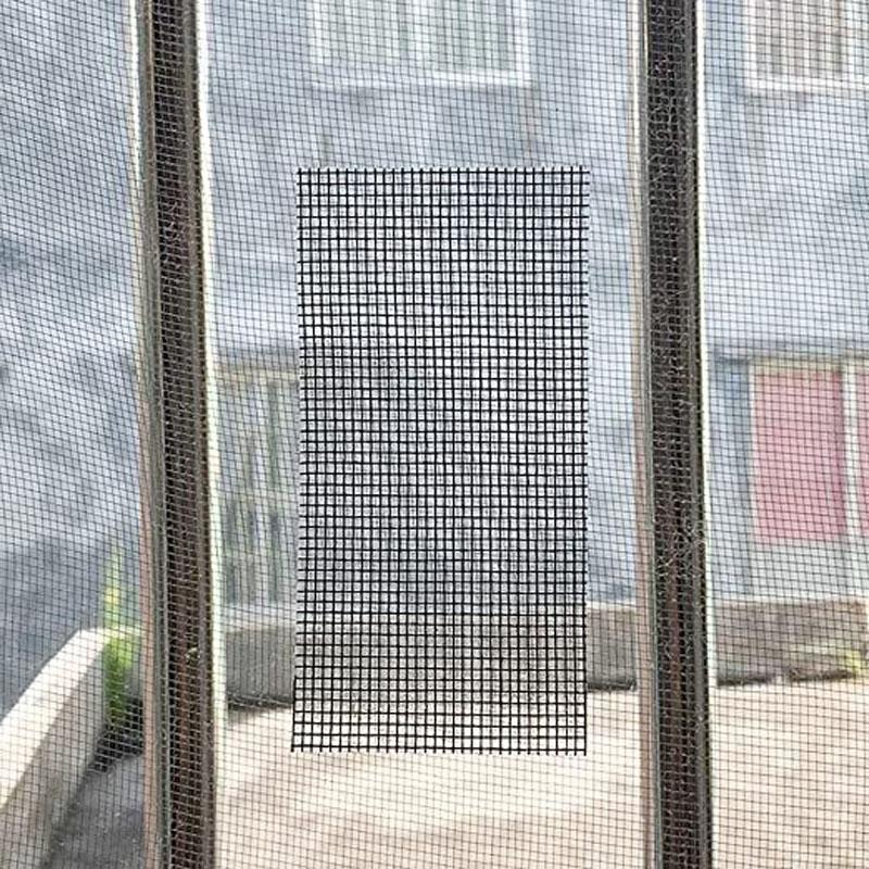 Anti-mosquito Window Screen Curtain - Repair Subsidy - Black