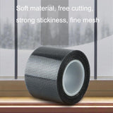 Anti-mosquito Window Screen Curtain - Repair Subsidy - Black