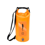5L Waterproof Drifting Stream Bag Foldable Storage Bucket - Orange - Front View