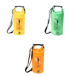 5L Waterproof Drifting Stream Bag Foldable Storage Bucket - Orange