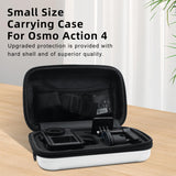 Small Organizer Bag for Sports Camera Accessories - Pearl White - Rear View