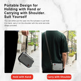 Small Organizer Bag for Sports Camera Accessories - Pearl White