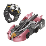 Electric Remote Control Wall Climbing Car for Kids - Mini Toy - Blue Break Handle Rc Edition - Extra Image