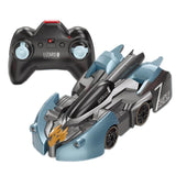 Electric Remote Control Wall Climbing Car for Kids - Mini Toy - Blue Break Handle Rc Edition - Extra Image