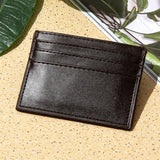 Multi Card Holder For Men Driver License Bank Cards - Rose Red
